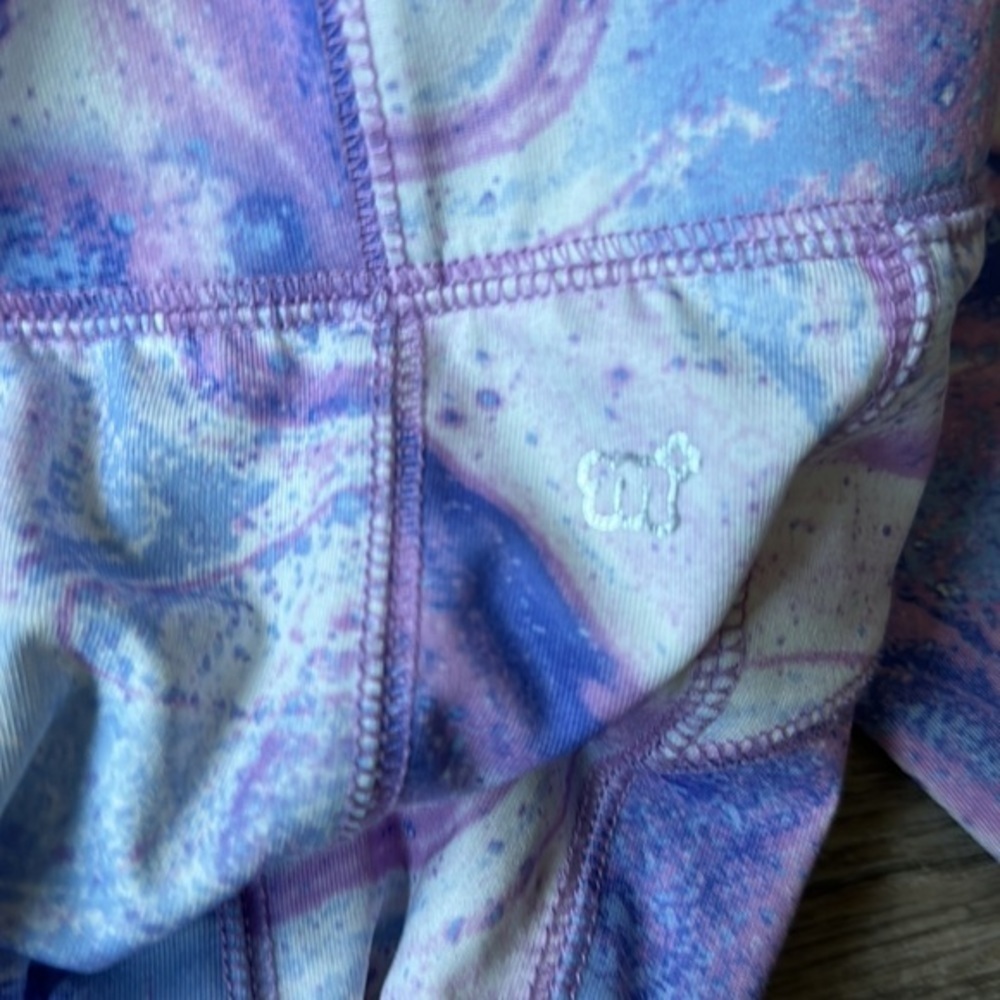 More than magic leggings girls size 14/16 XL purple marble athletic - Picture 8 of 9